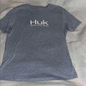 Huk Blue Short Sleeve Tee